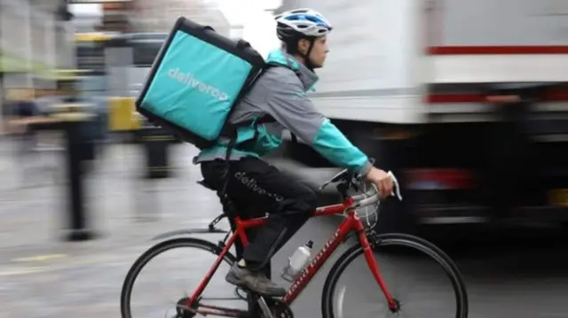 Deliveroo driver