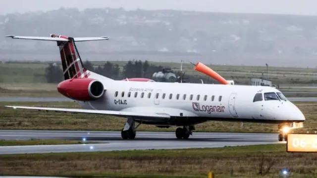 Loganair plane