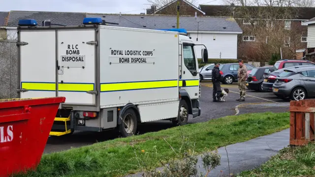 Bomb Squad lorry