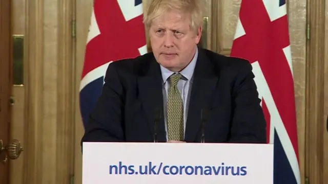 Prime Minister Boris Johnson