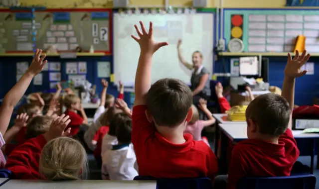 Children in classroom