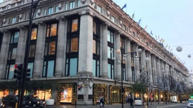 Selfridges store in London