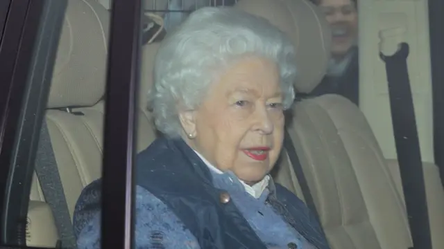 Queen Elizabeth II leaves Buckingham Palace, London, for Windsor Castle to socially distance herself amid the coronavirus pandemic