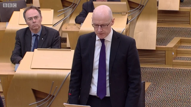 Education Secretary John Swinney