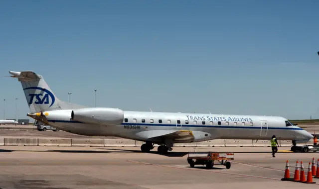 A Trans States Airlines plane