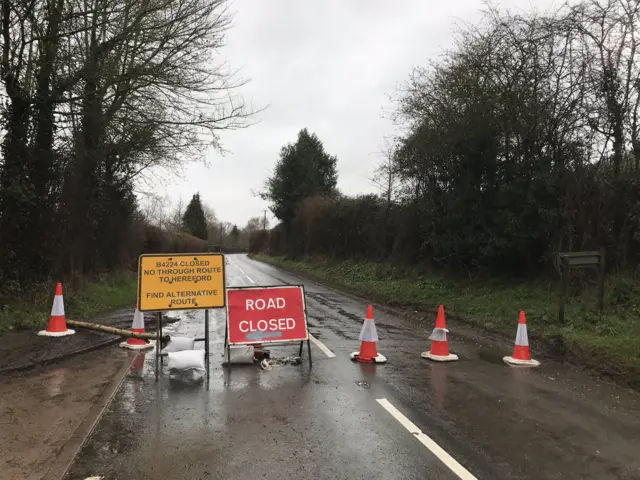 Road closure