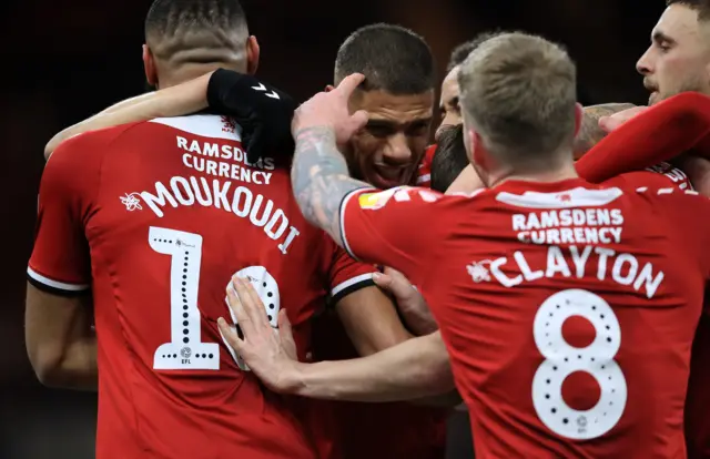 Middlesbrough celebrate