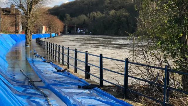 Barriers in Ironbridge