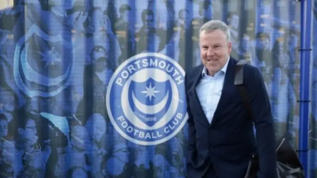 Portsmouth manager Kenny Jackett