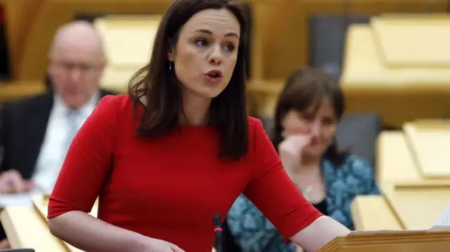 Kate Forbes stepped in to deliver the budget