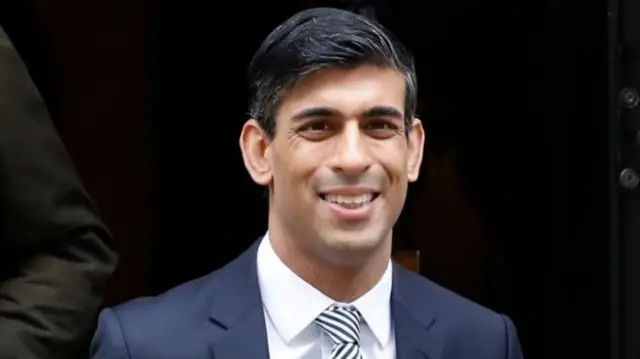 UK chancellor Rishi Sunak