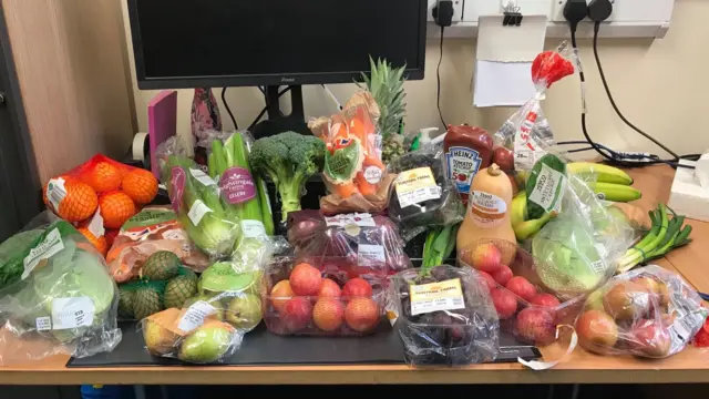 Fruit and vegetable donations