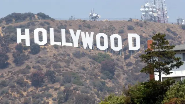 Hollywood sign in Los Angeles