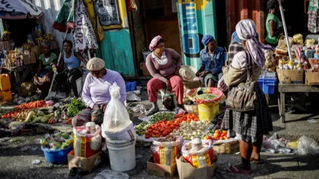 Vendors in Haiti