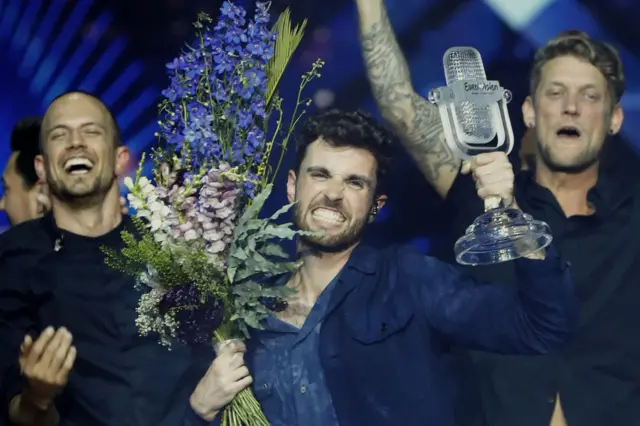 Duncan Laurence of the Netherlands won last year's Eurovision