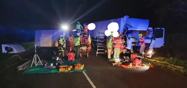 Lutterworth lorry crash