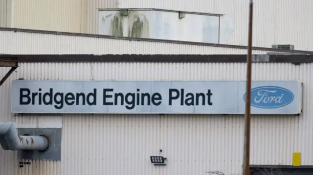 The Bridgend Ford factory