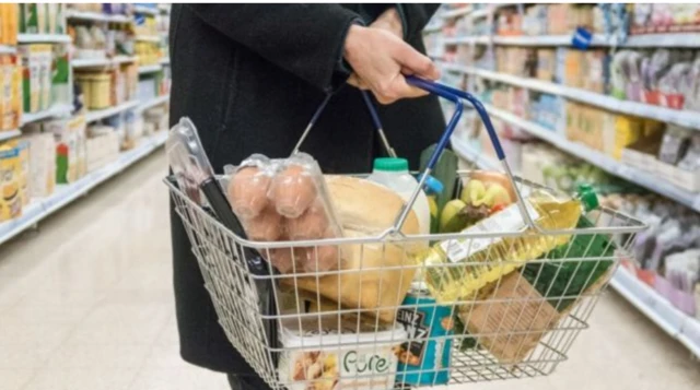 A basket full or groceries