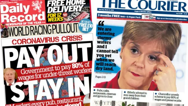 Scotland's papers