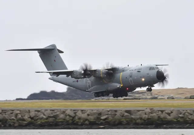 RAF Hercules Aircraft