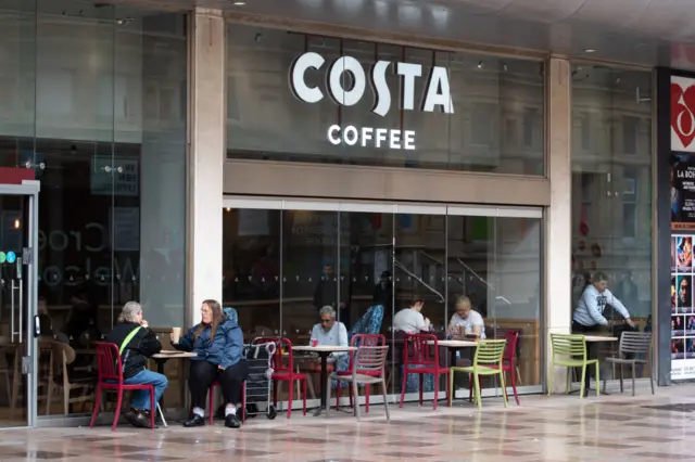 A Costa coffee shop