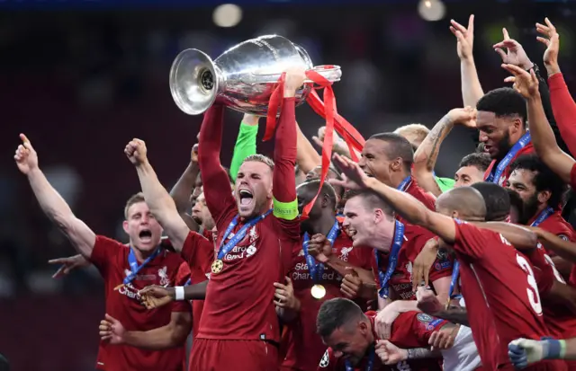 Liverpool won last season's Champions League