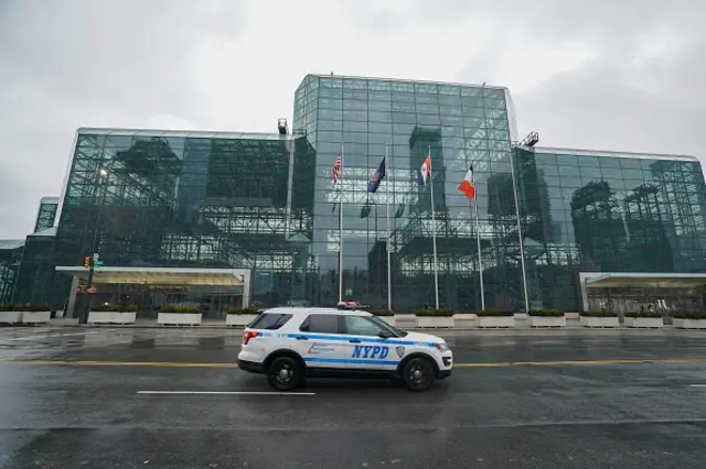 The Jacob Javits Center on Manhattan's West Side