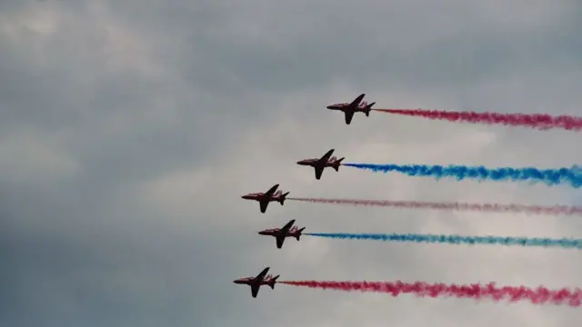 Red Arrows display at last year's event