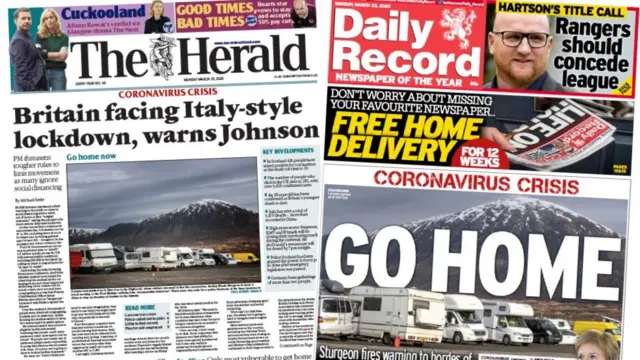 Scotland's papers