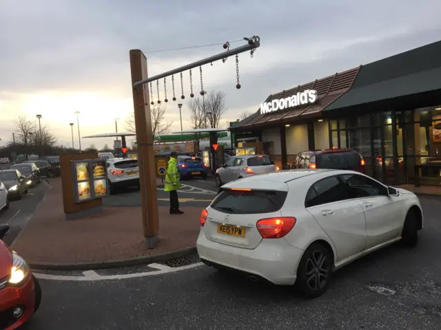 Queues at McDonalds