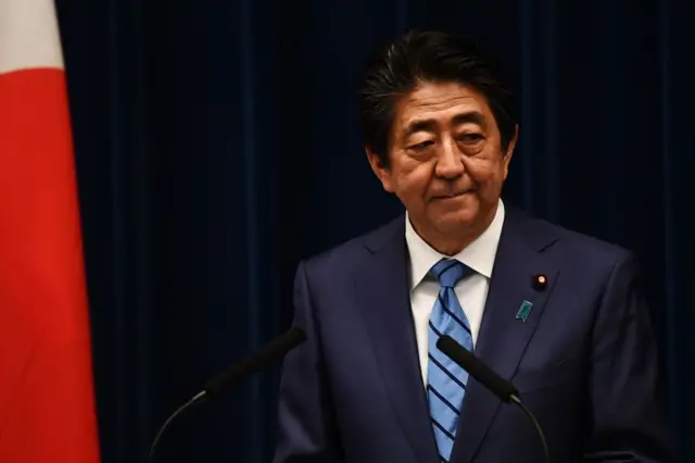 Japanese Prime Minister Shinzo Abe