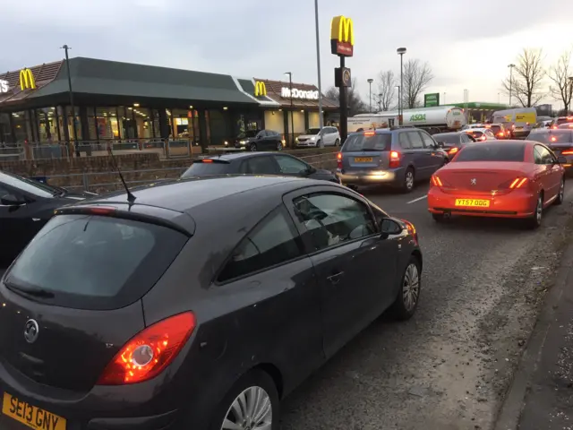 Queues at McDonalds