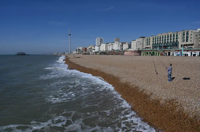 Brighton beach