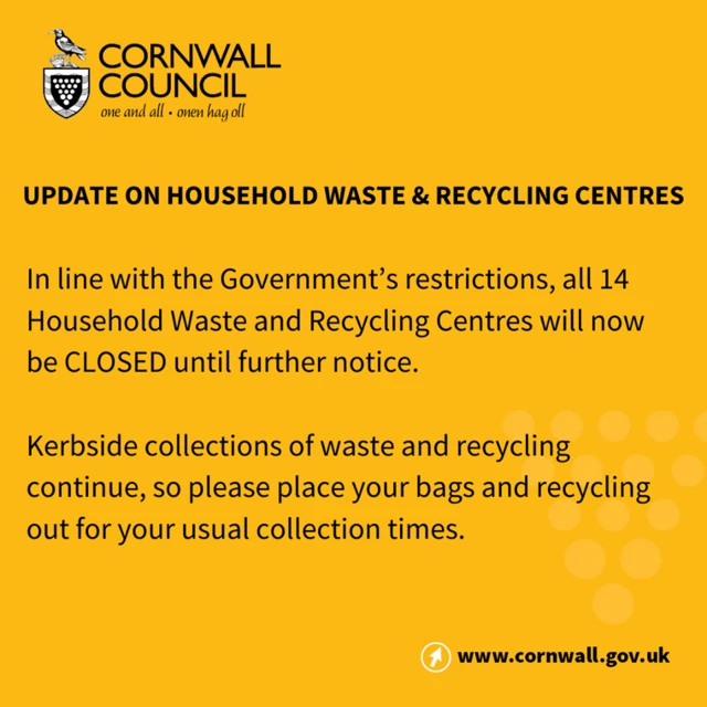 Cornwall Council statement