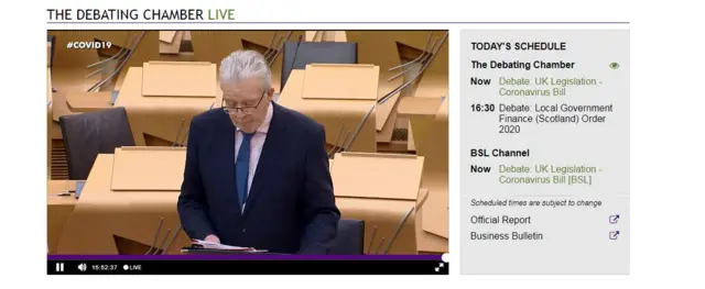 Scottish Parliament TV