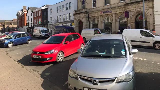 Car park in Hereford