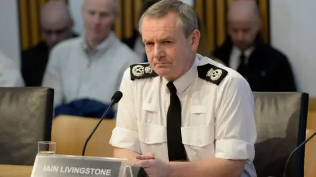 Chief Constable Iain Livingstone said officers would challenge anyone not complying with the new government rules