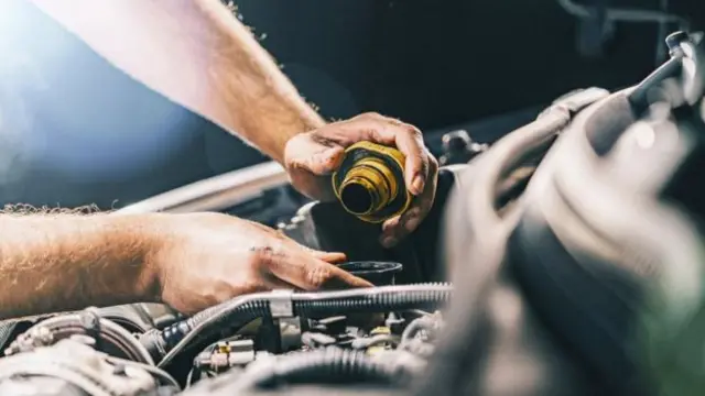 A mechanic at work