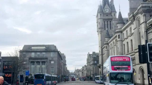 Aberdeen Town House and Union Street