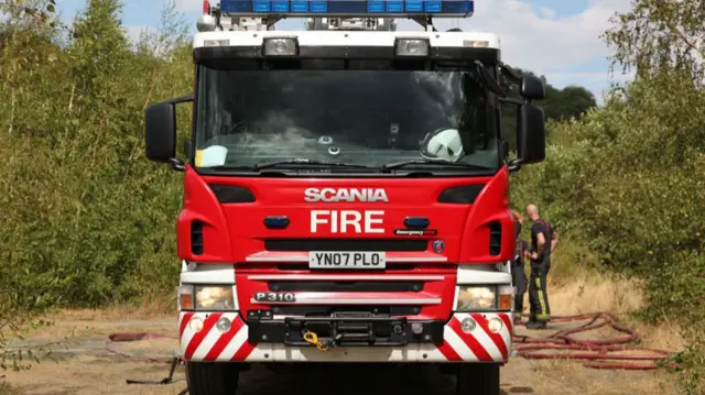 A fire engine