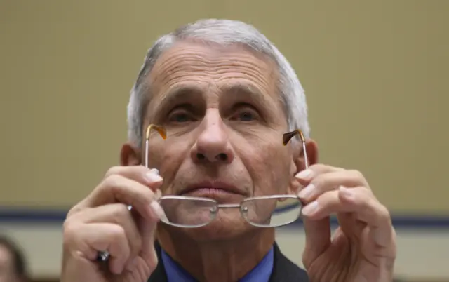 Image shows Dr Anthony Fauci