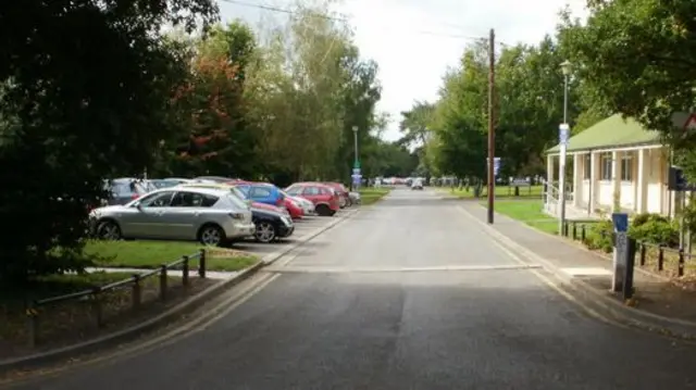 Heath Park car park