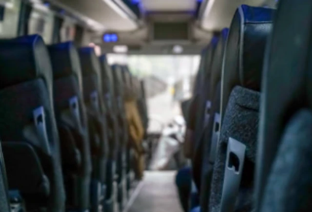 Bus interior