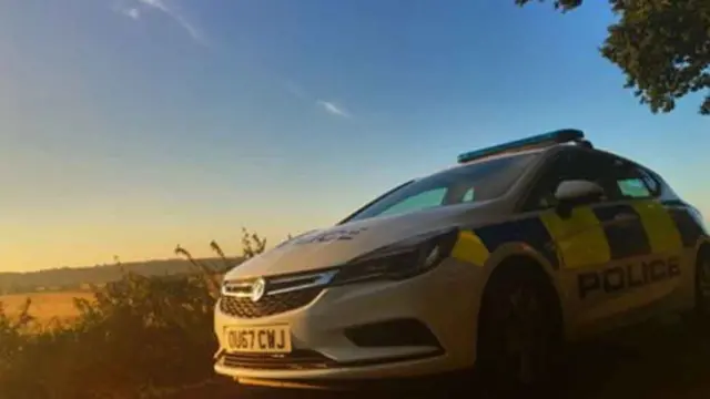 Herts Police car