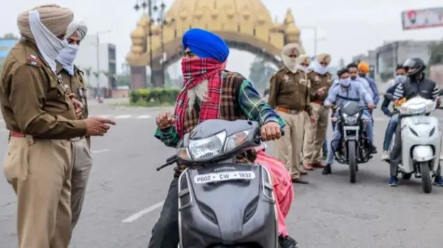 People in Punjab attempt to protect themselves