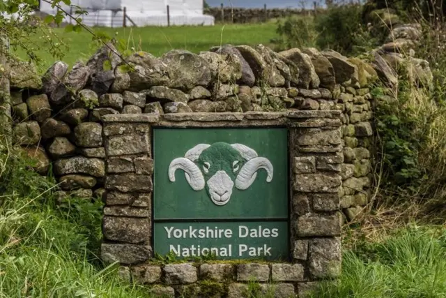 Yorkshire Dales sign