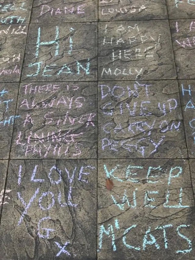 Chalk messages