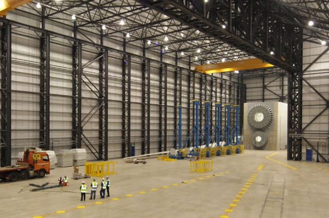 Central store at shipyard