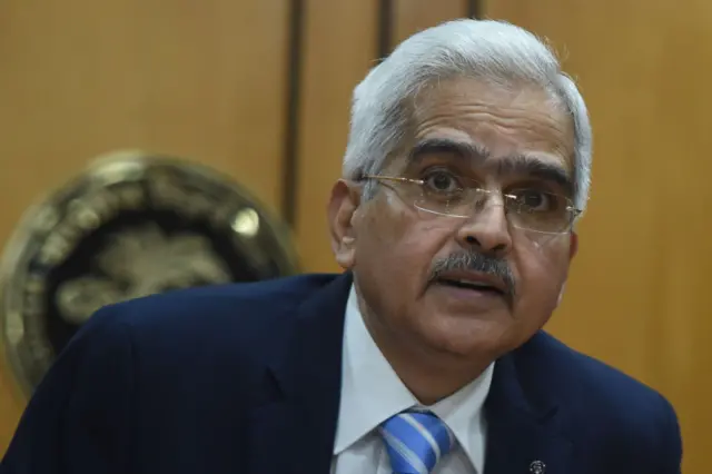 Governor of the Reserve Bank of India Shaktikanta Das.