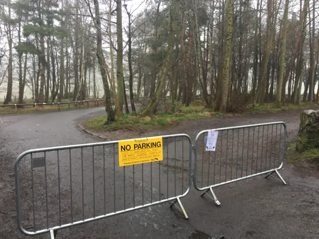 Flotterstone car park